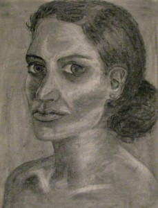 Self Portrait - Charcoal 18x24